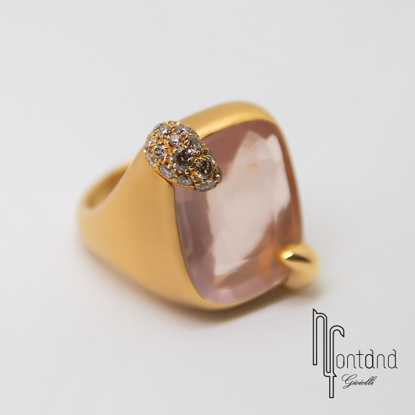 Anelli pomellato sales oro